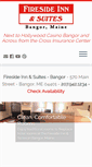 Mobile Screenshot of firesideinnbangor.com